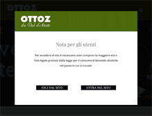 Tablet Screenshot of ottoz.it